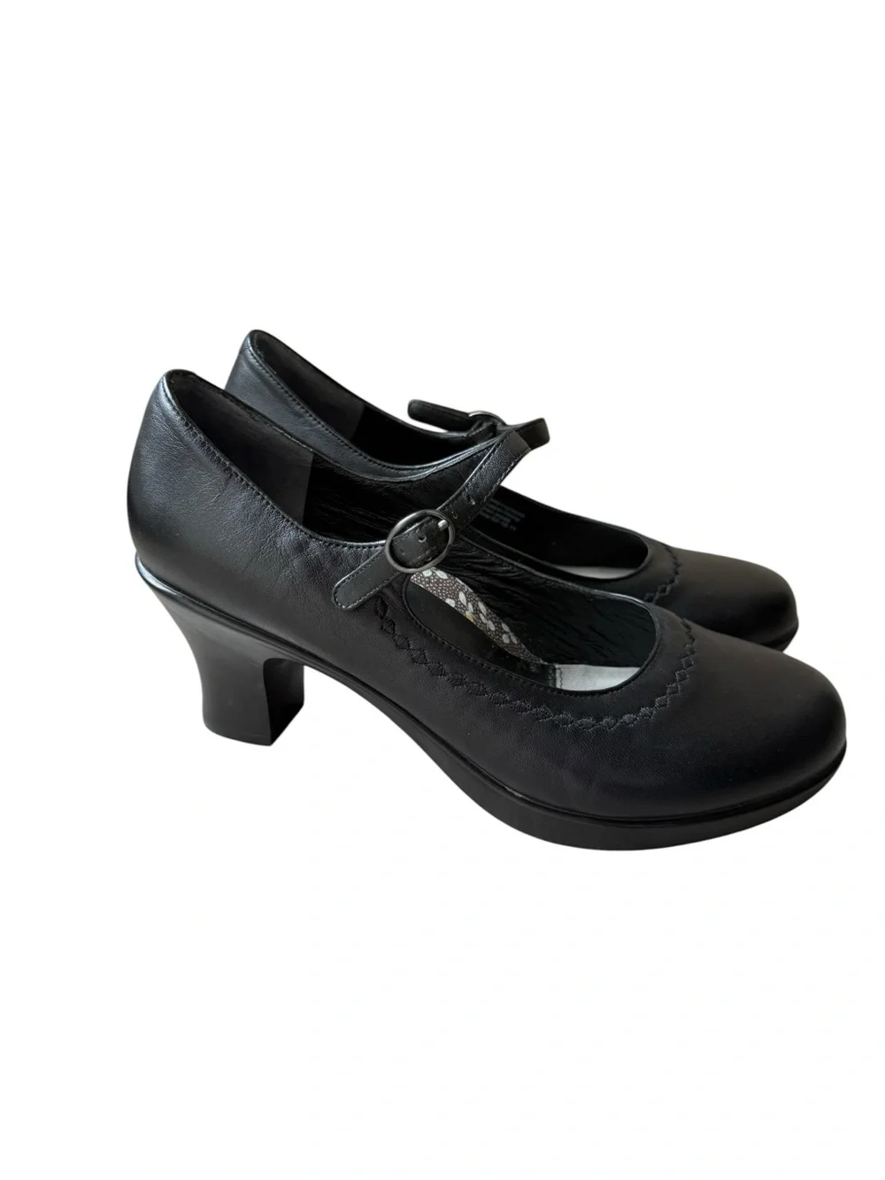 Classic Black Mary Jane Heel Pump - Women's - Picture 5 of 12